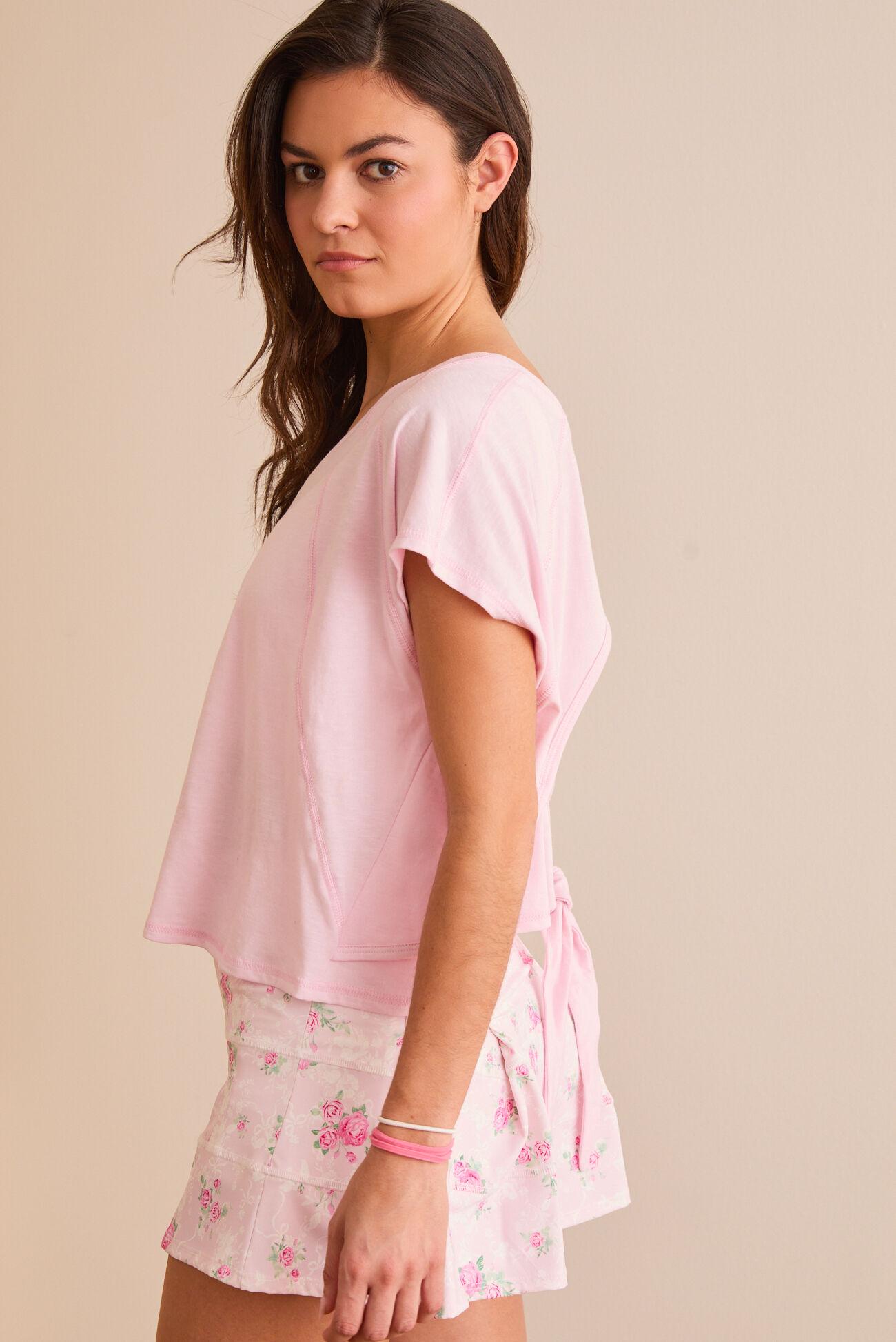 Run Free Tie Back Shirt Product Image