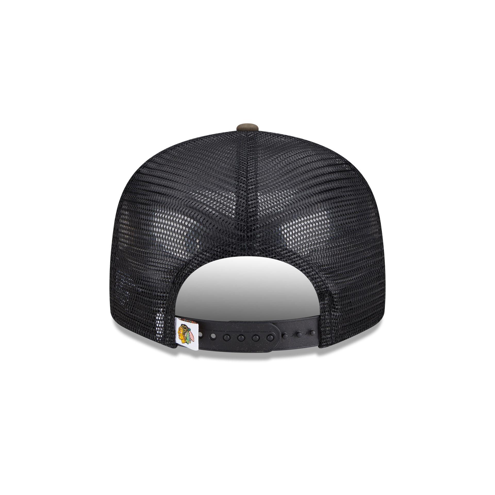 Chicago Blackhawks Camo 9FIFTY Trucker Hat Male Product Image
