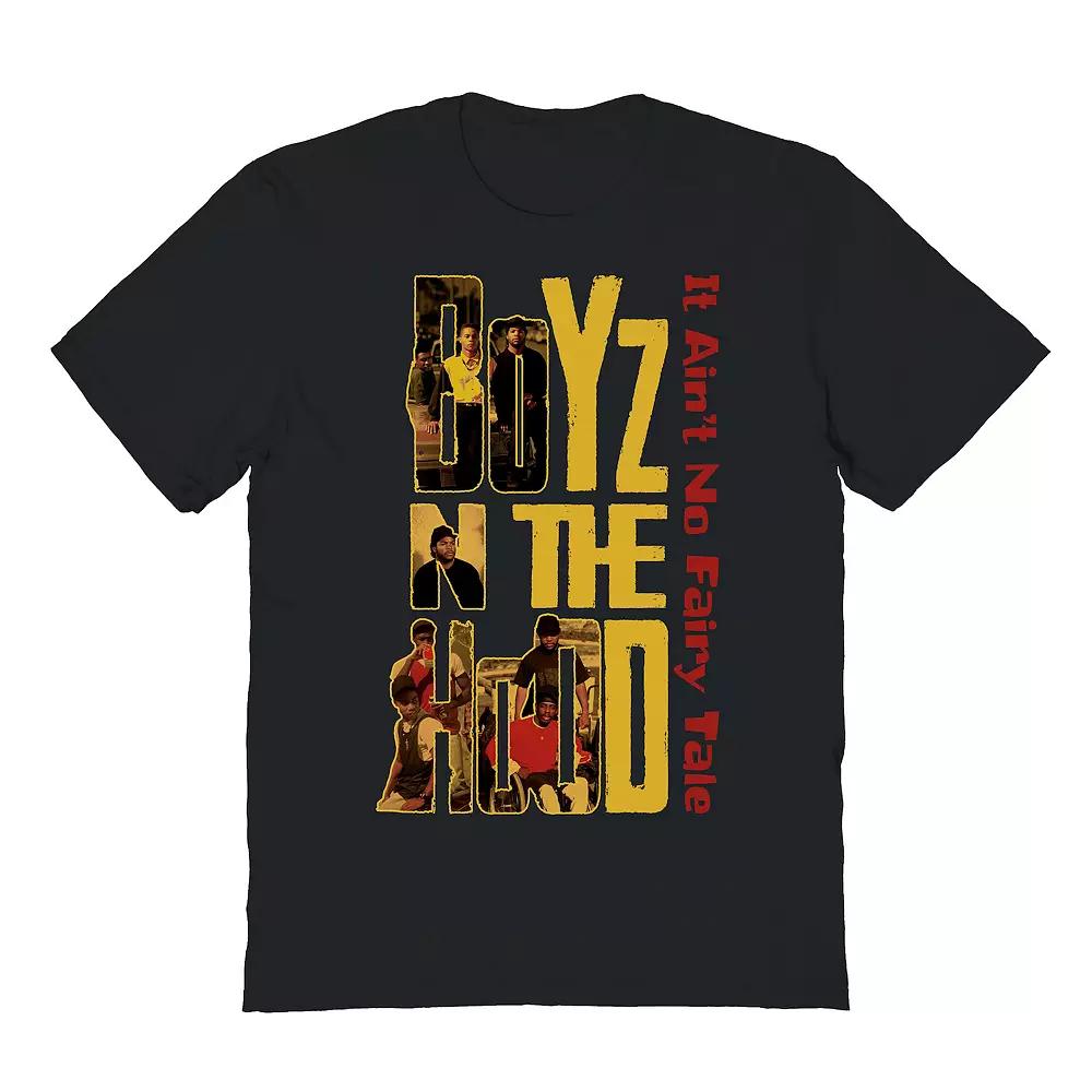 Men's Boyz N The Hood No Fairy Tale Graphic Tee, Size: XXL, Black Product Image