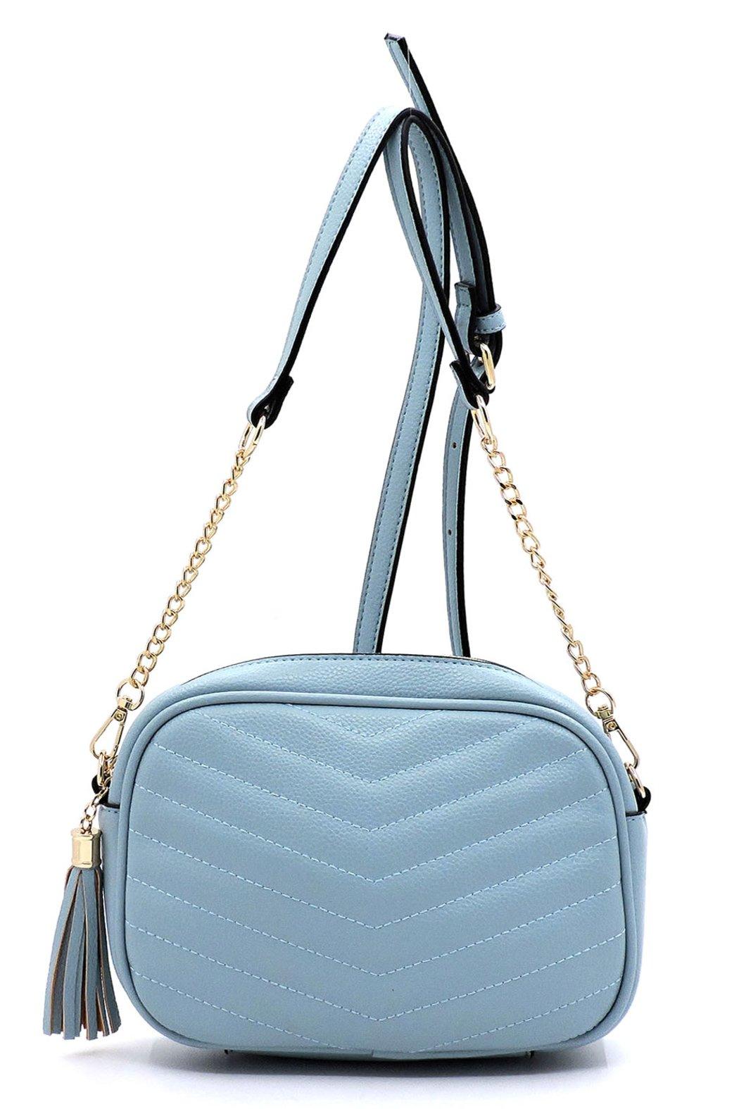 Chevron Quilted Crossbody Product Image