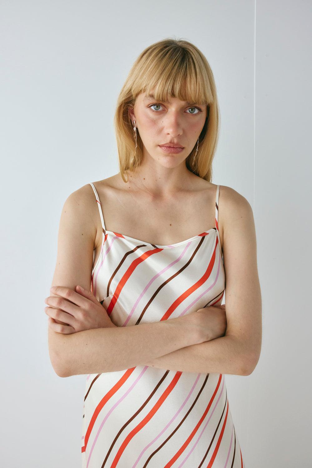 Margaux Knit Cardigan Stripe Product Image