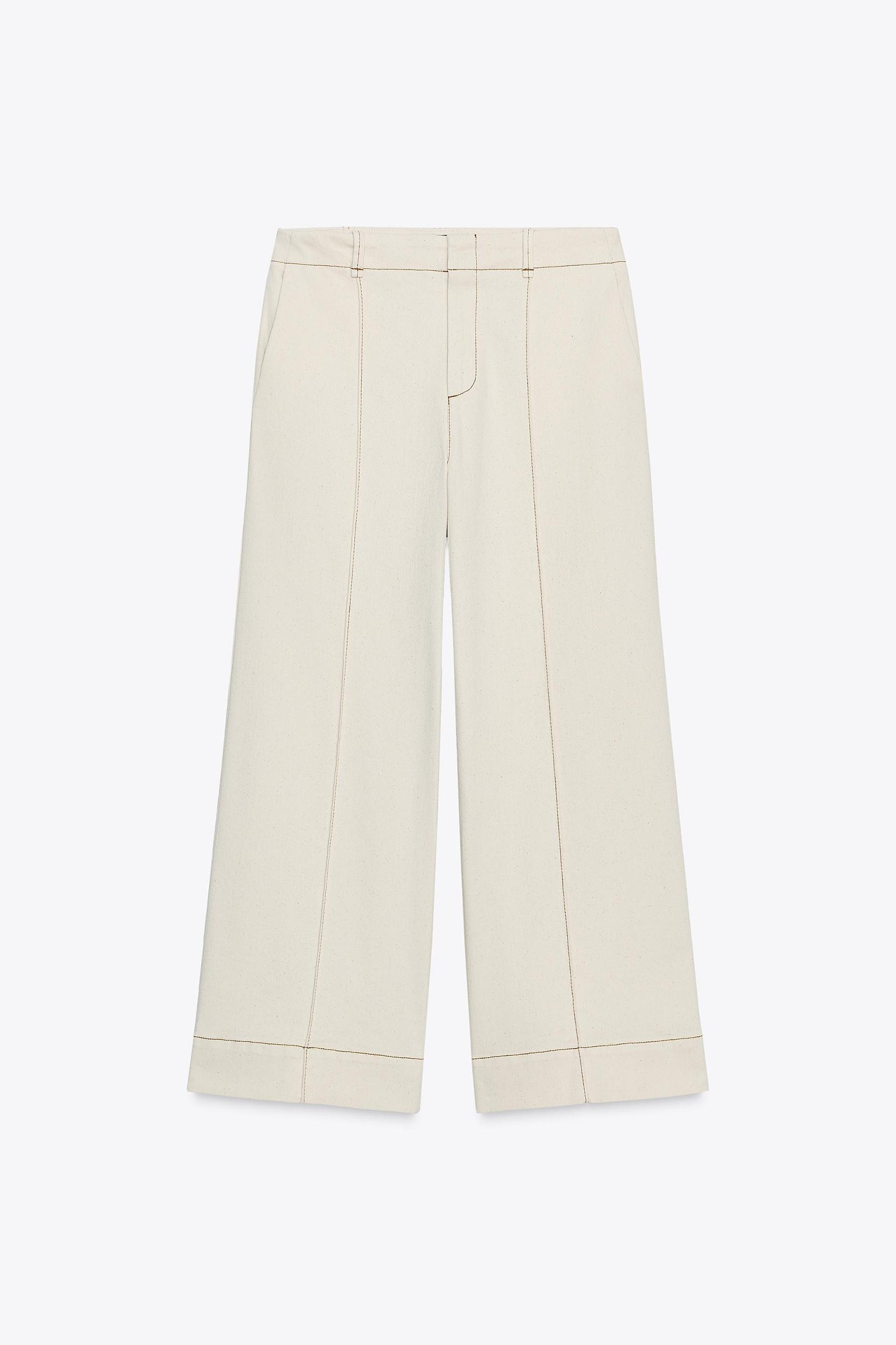 TOPSTITCHED CULOTTES Product Image