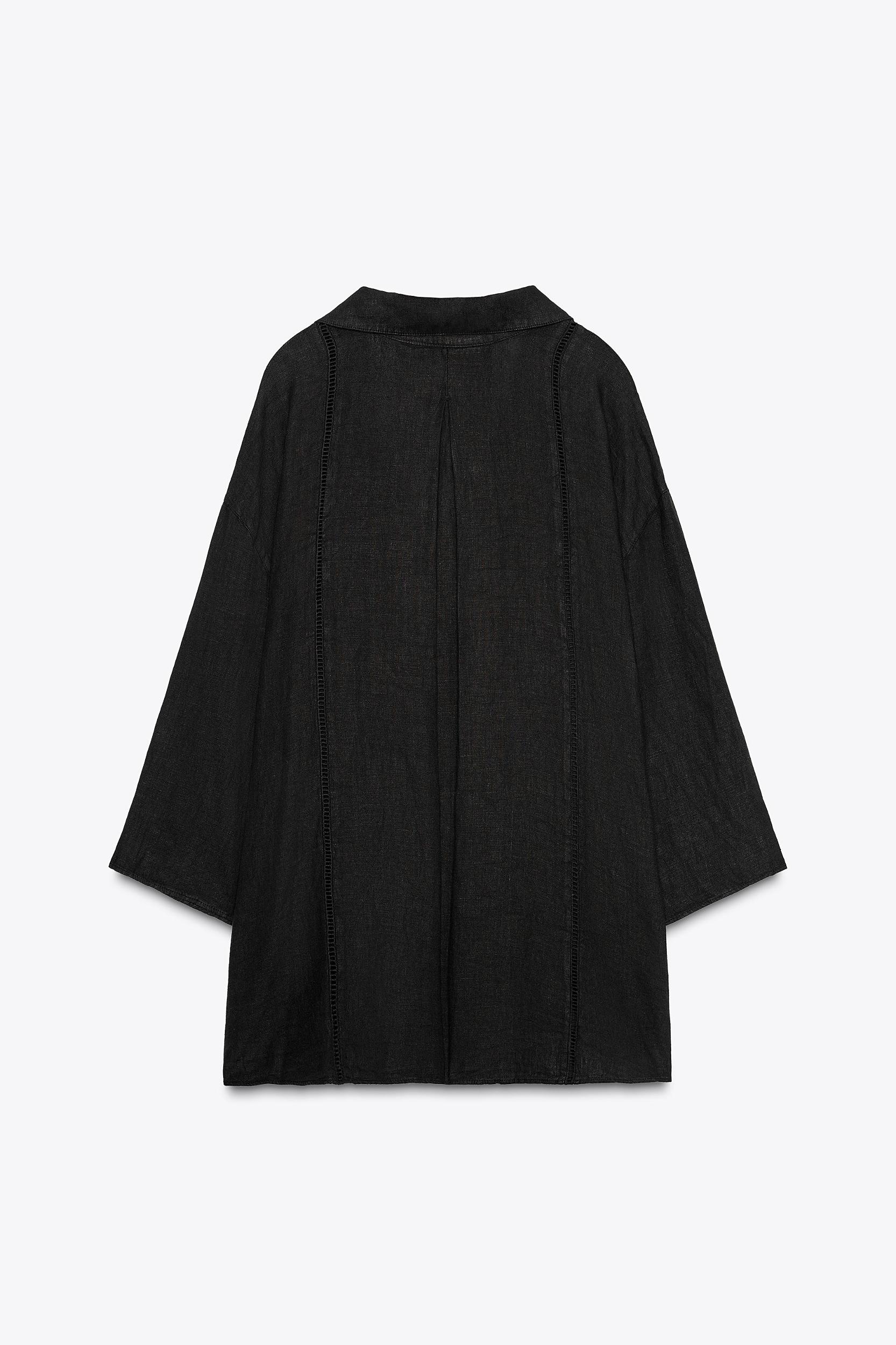 100% LINEN SHIRT ZW COLLECTION Product Image