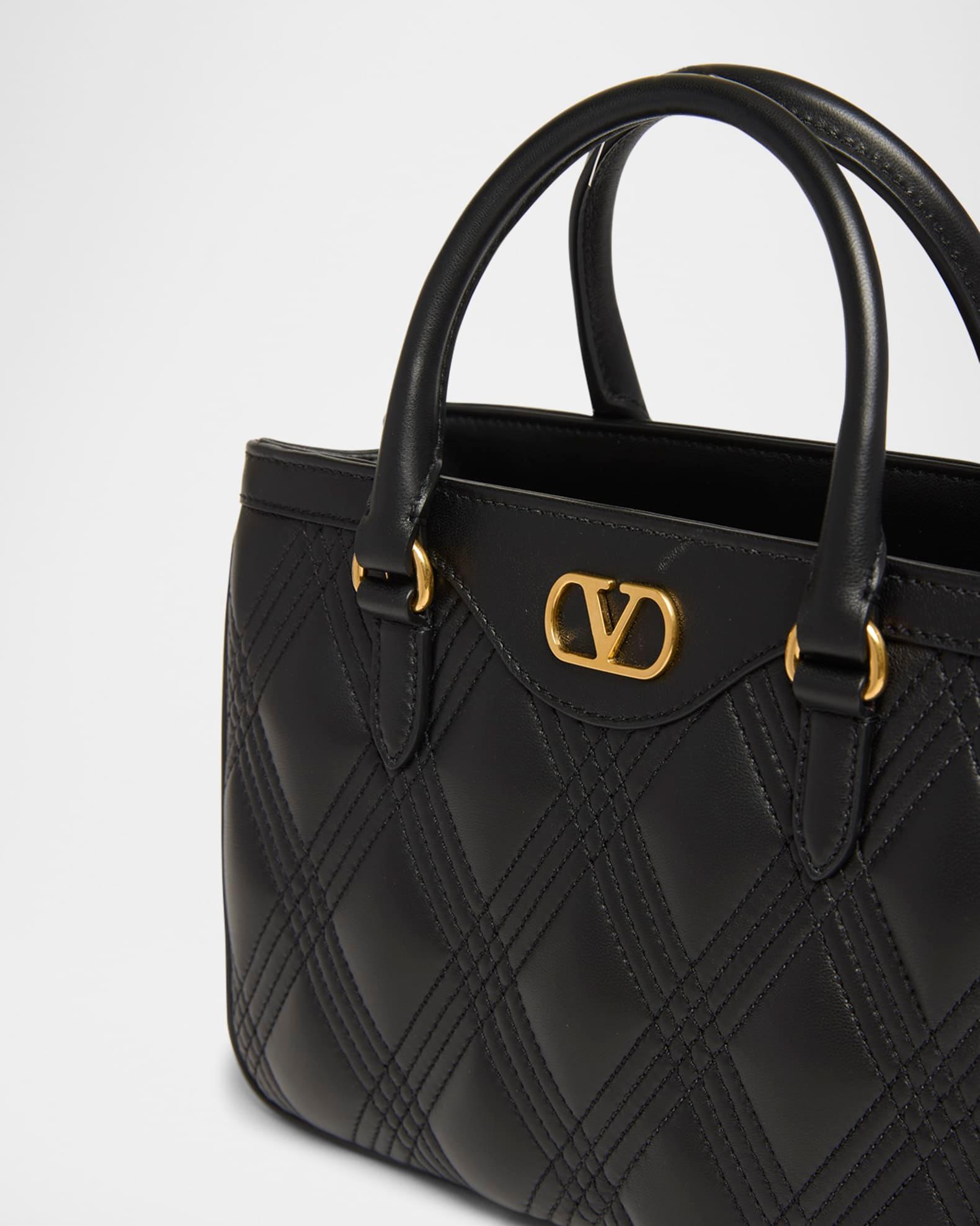 Quilted Leather Top-Handle Bag Product Image