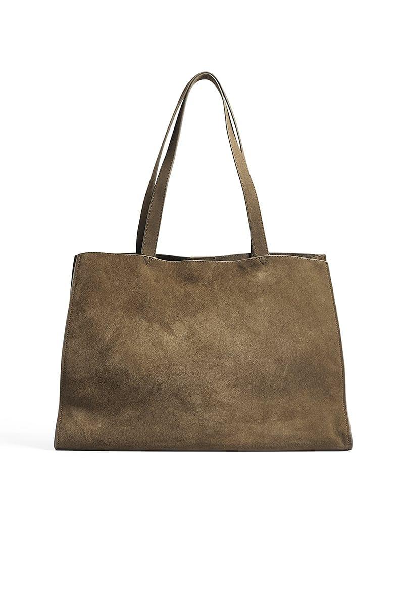 Suede Squared Tote Bag Product Image