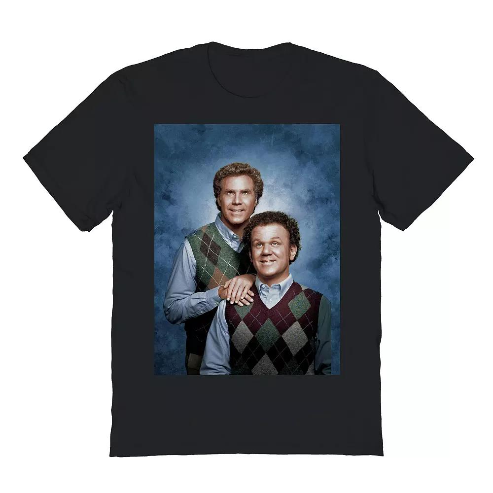 Men's Step Brothers Portrait Graphic Tee, Size: XXL, Black Product Image