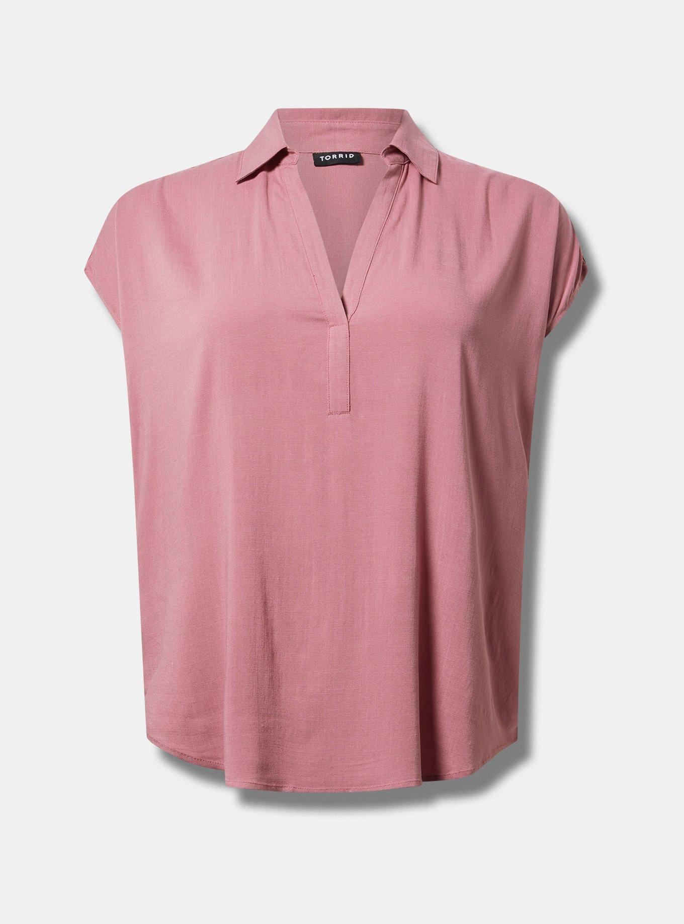 Collared Dolman Popover Top Product Image