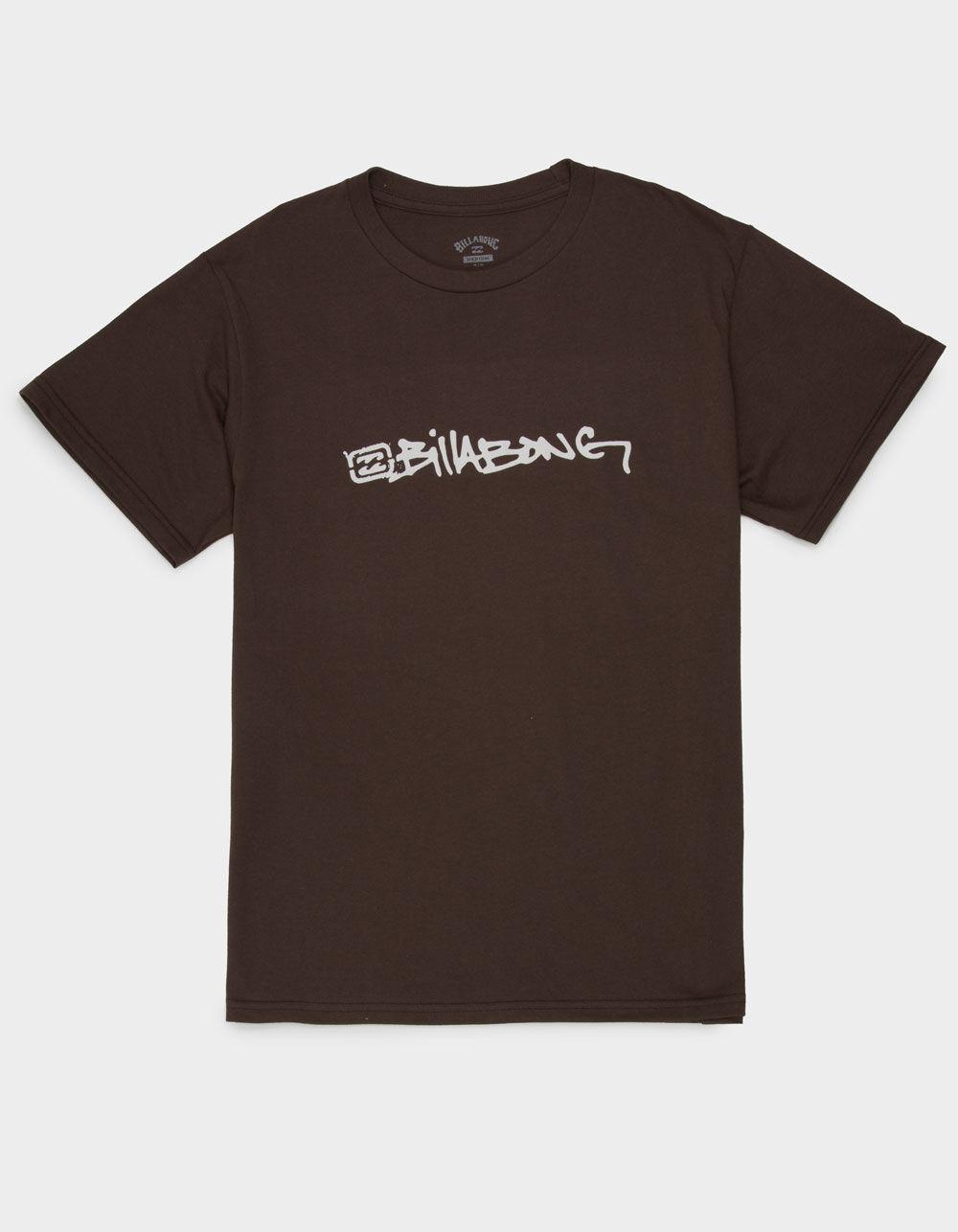 BILLABONG Stencil Mens Tee - BROWN Product Image