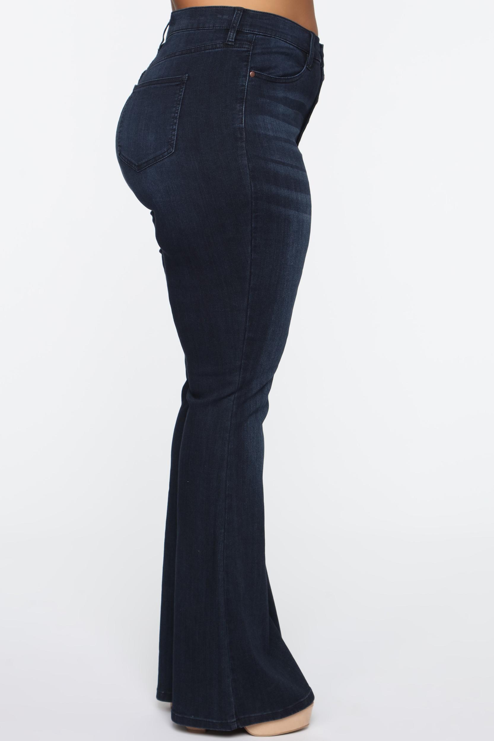 All Flared Up Jean - Dark Denim Product Image