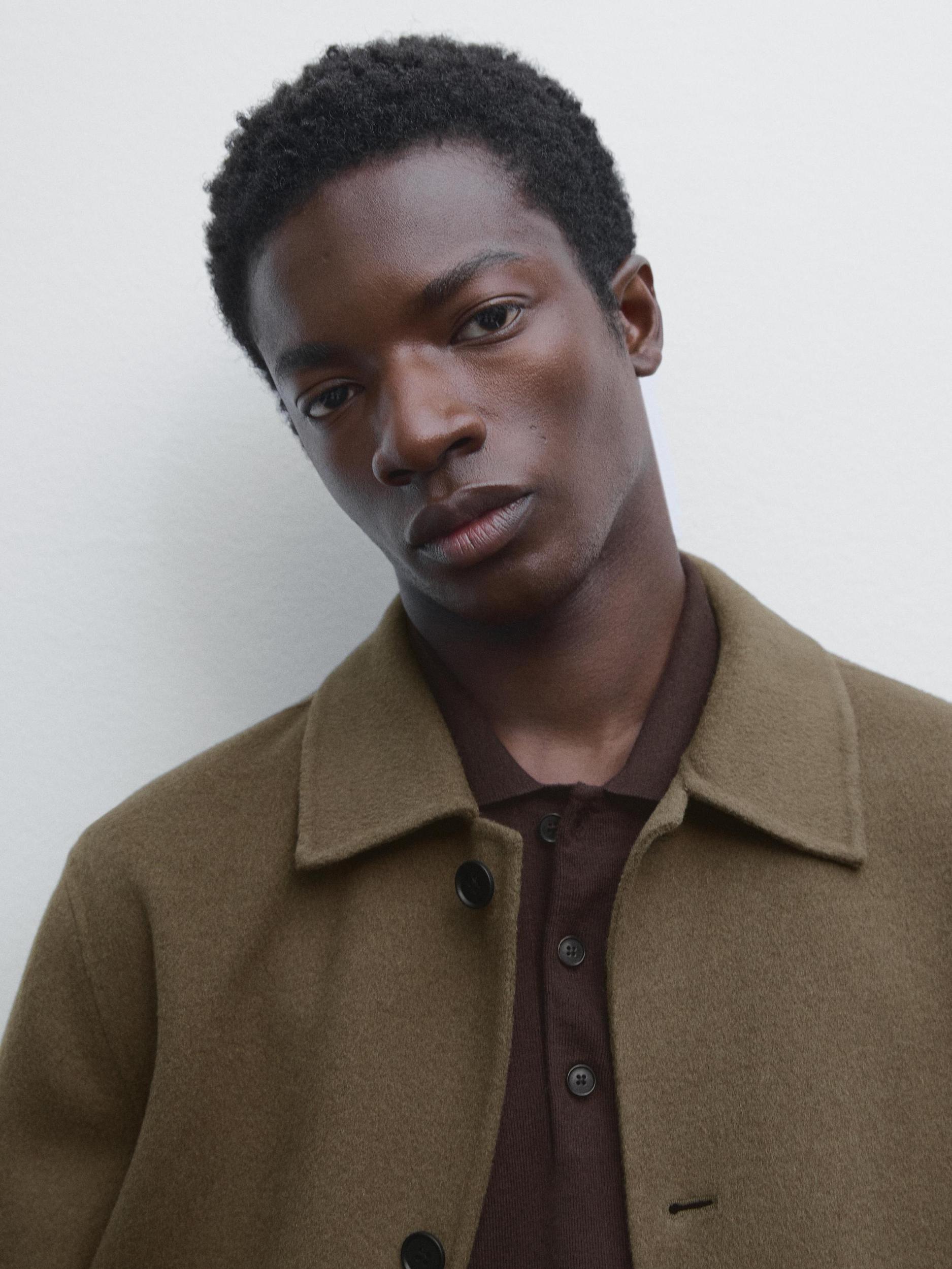 Wool blend jacket Product Image