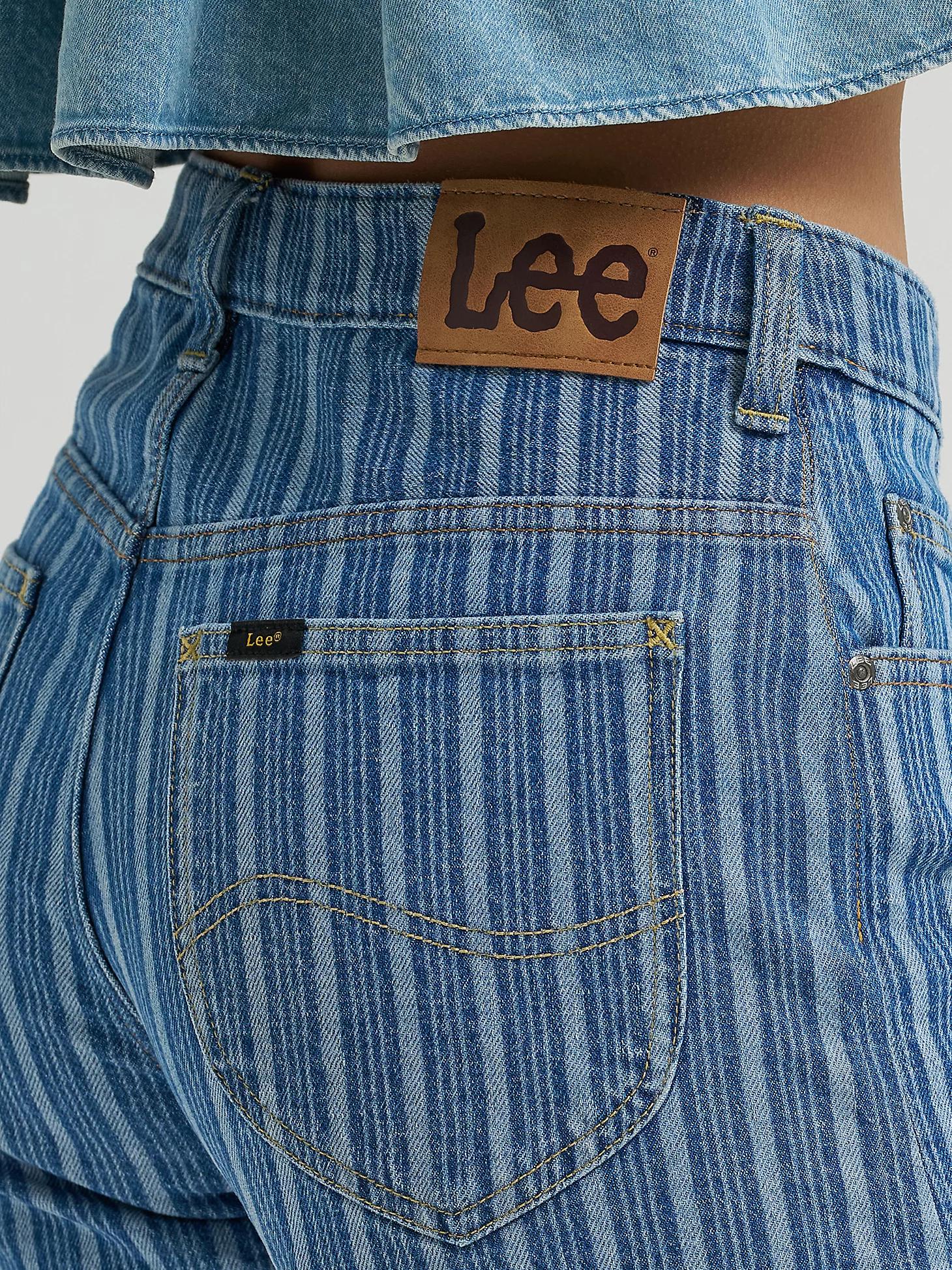 Women's Stripe Denim Short | Women's Shorts | Lee® Product Image