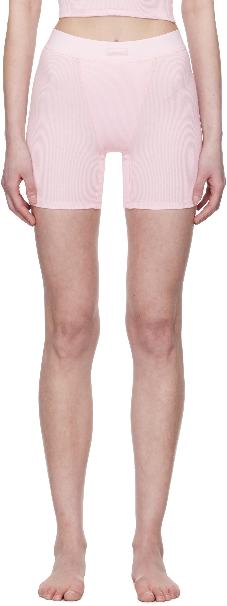 Womens Cotton Rib Boxer Product Image