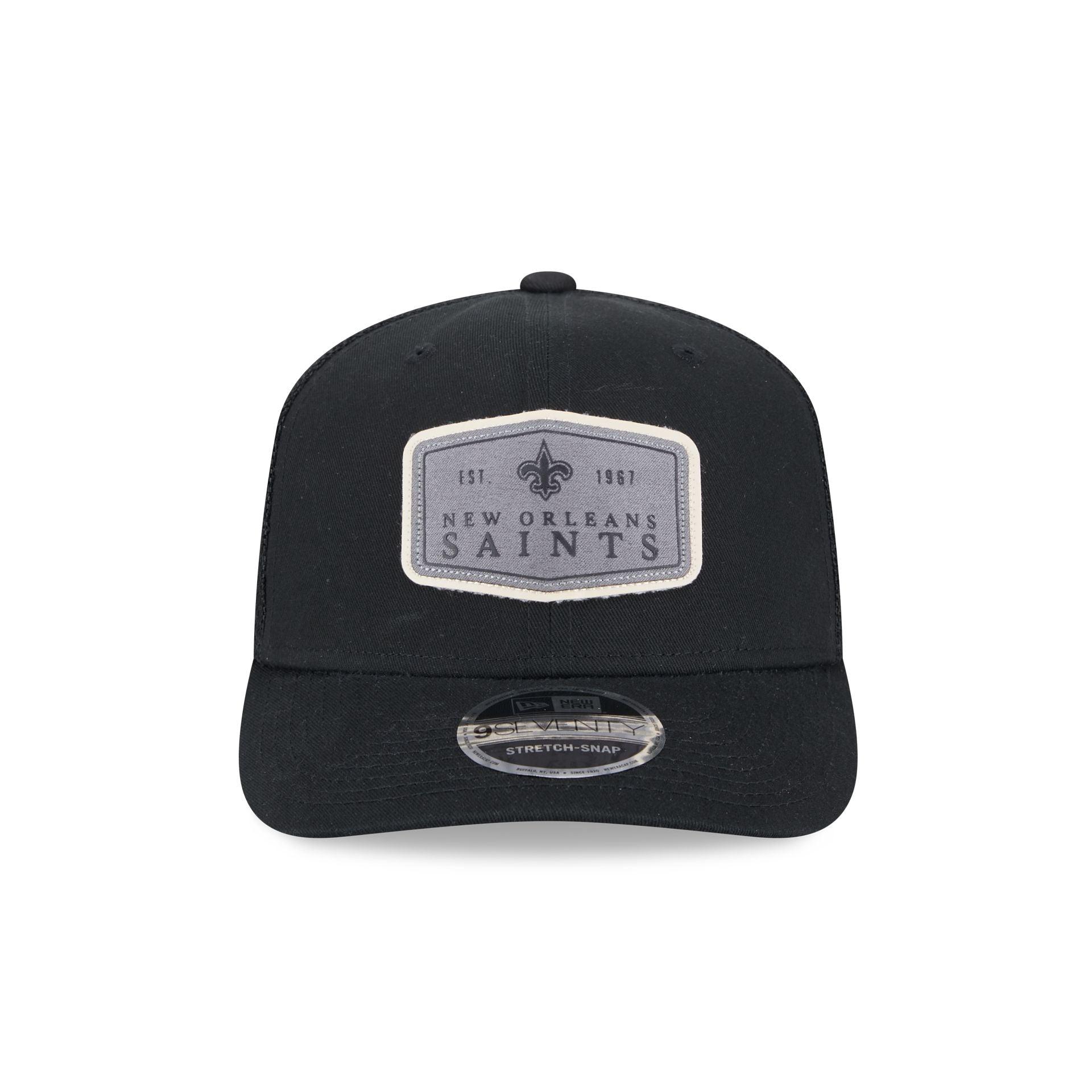 New Orleans Saints Labeled 9SEVENTY Stretch-Snap Hat Male Product Image