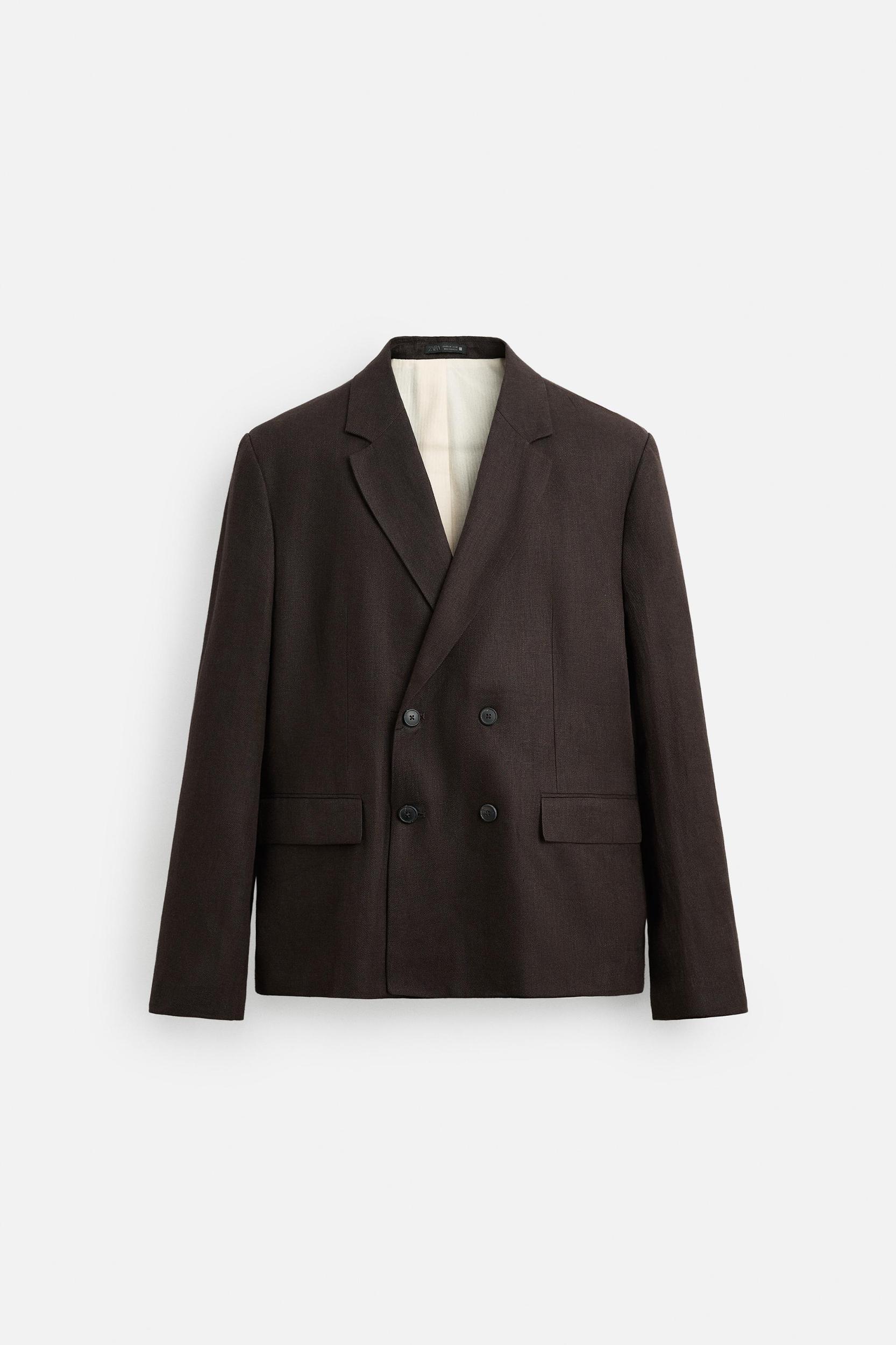 SUIT JACKET IN 100% LINEN Product Image