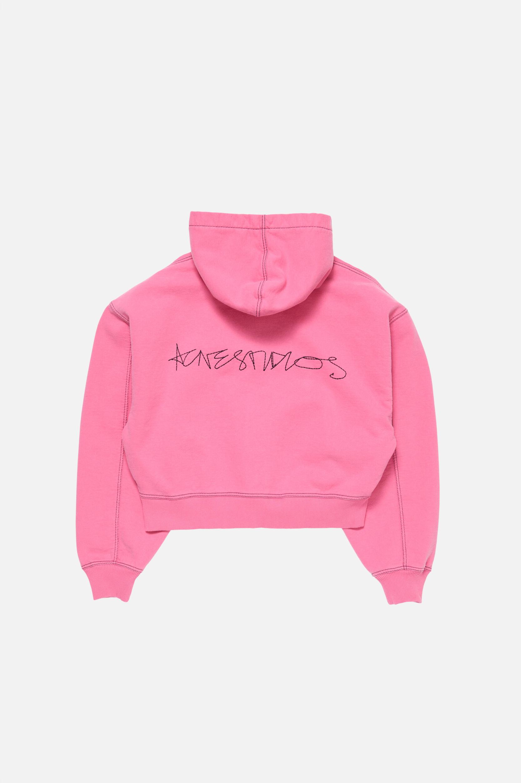 Hooded zip-up sweater Product Image