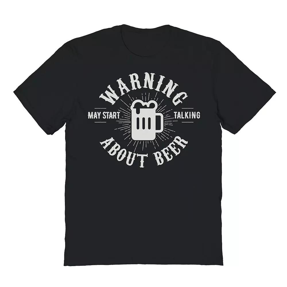 Men's COLAB89 Duke & Sons Beer Warning Father's Day Graphic Tee, Adult Unisex,  Product Image