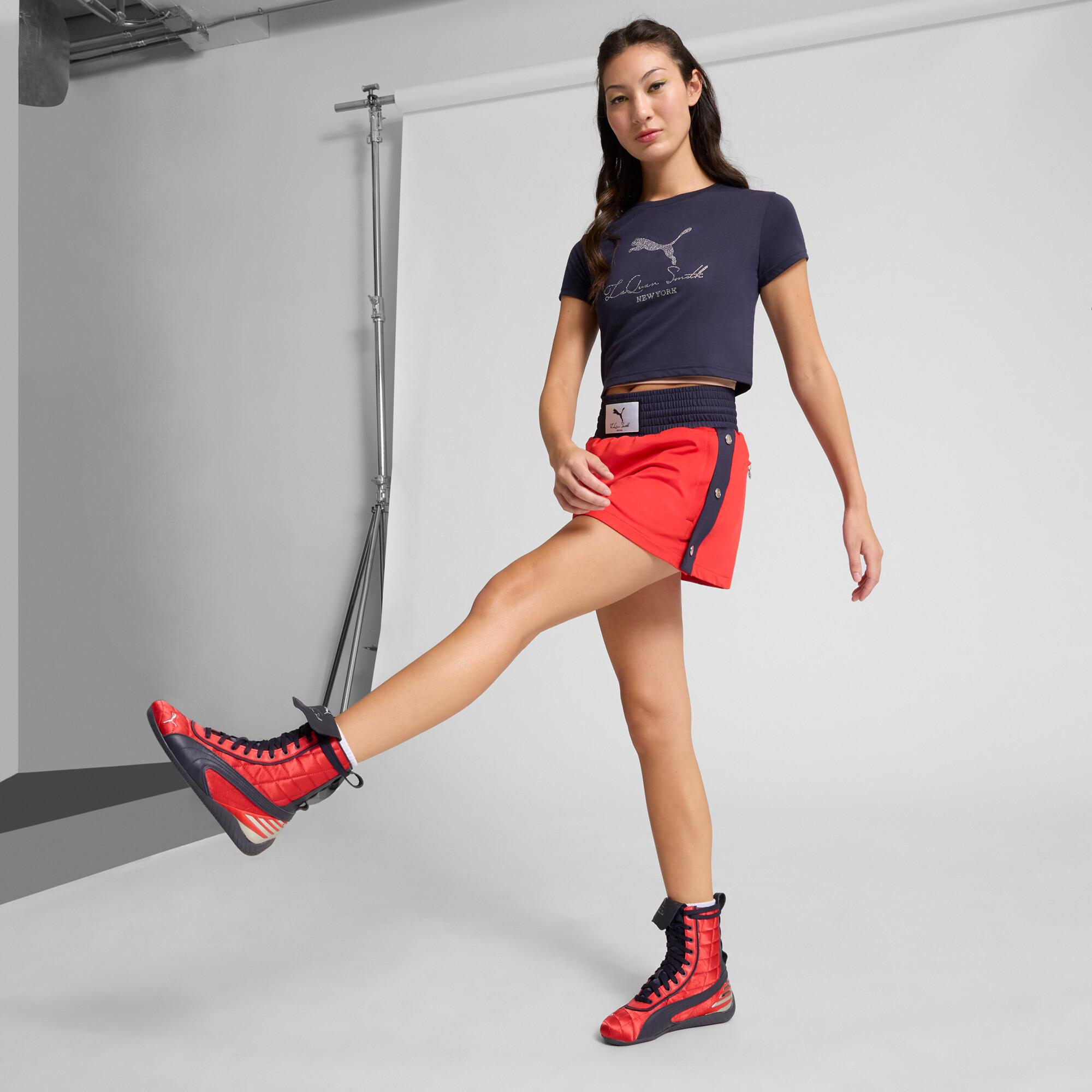 PUMA x LAQUAN SMITH Speedcat Women's Mid Sneakers Product Image