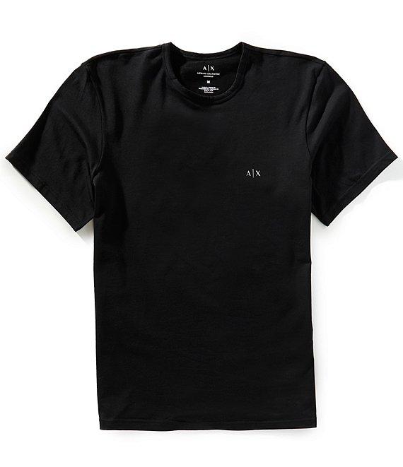 Armani Exchange AX Logo Crew Neck Undershirts 3-Pack Product Image