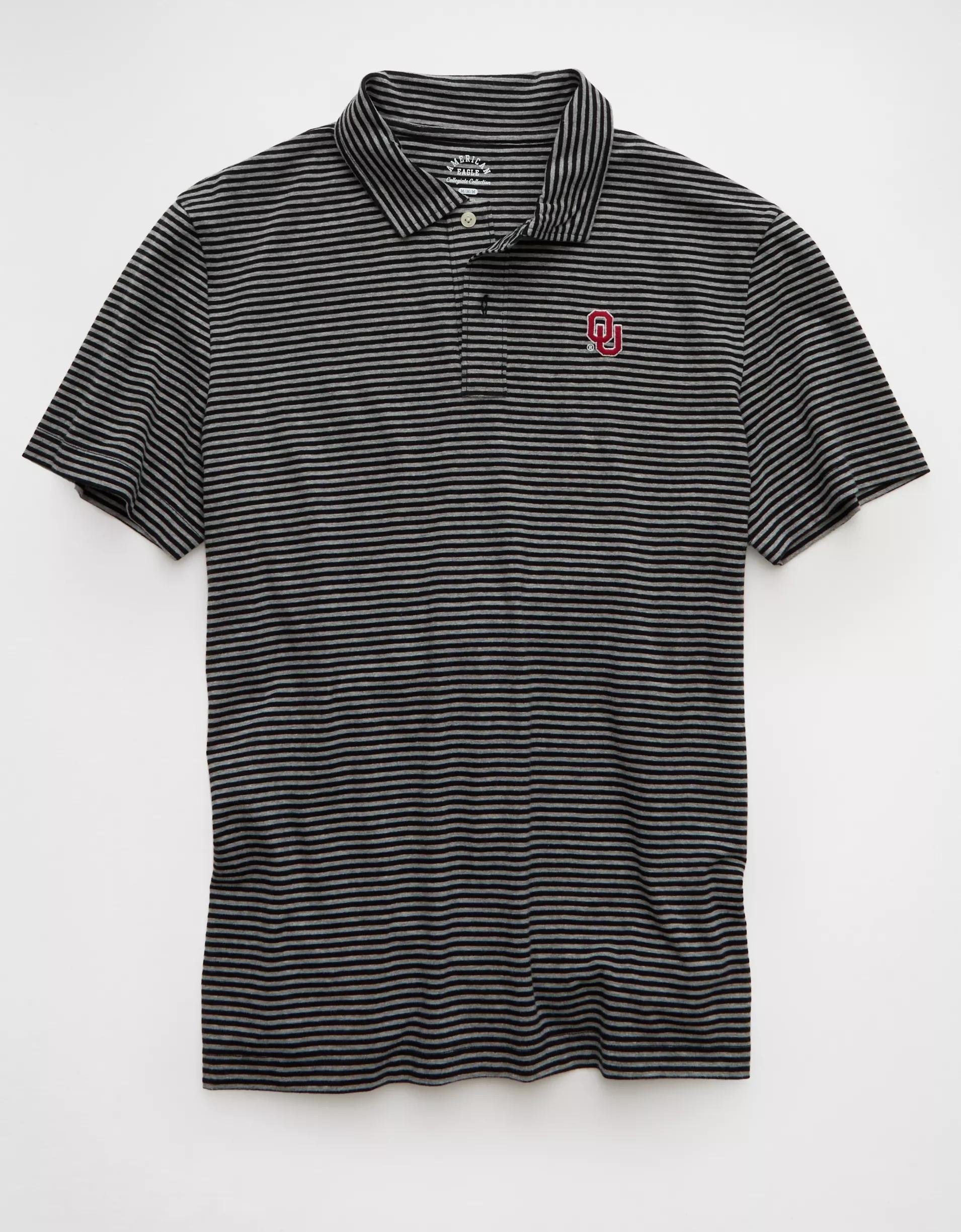 AE 24/7 Oklahoma Sooners Graphic Club Polo Shirt Product Image