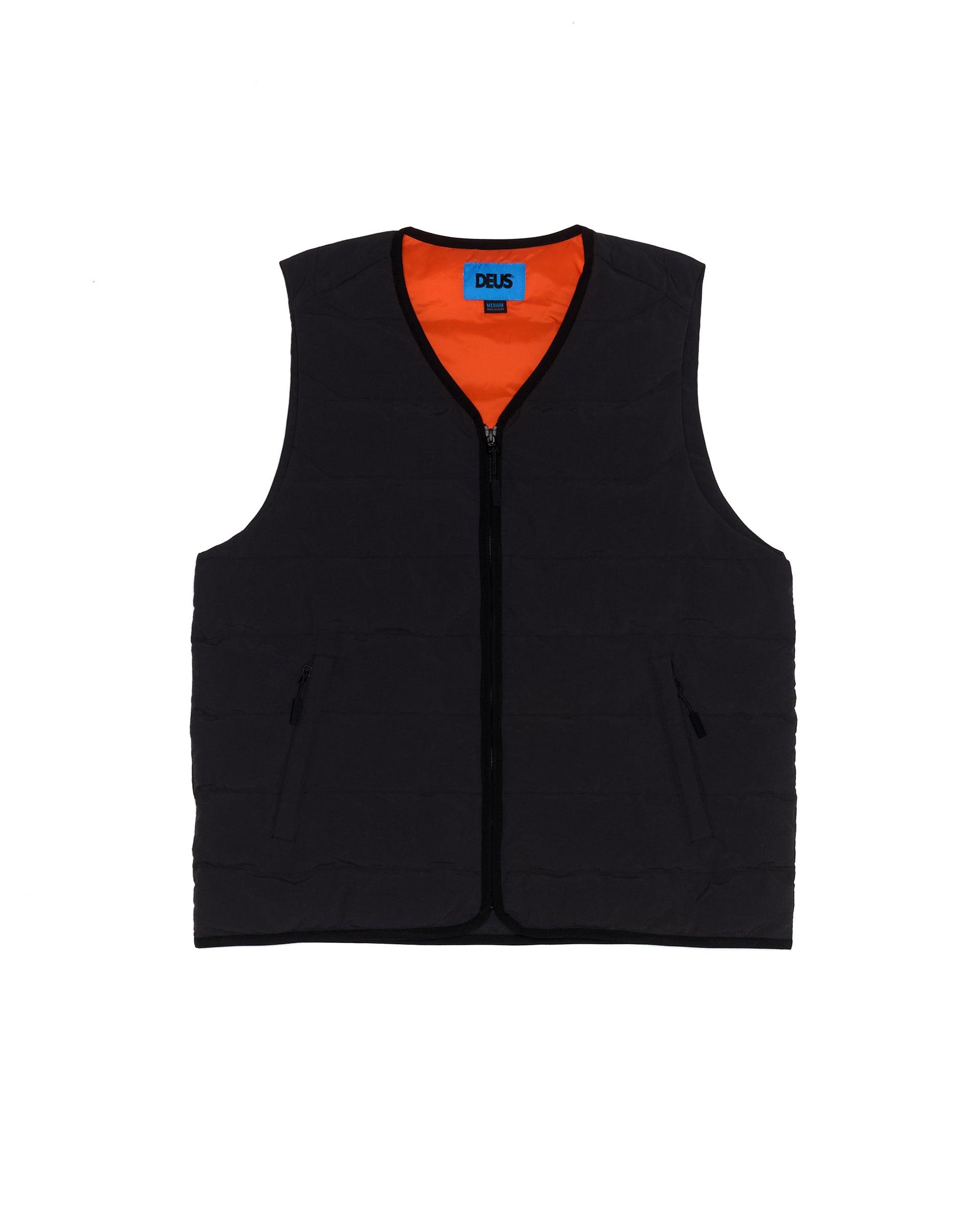 Peak Padded Vest - Black Product Image
