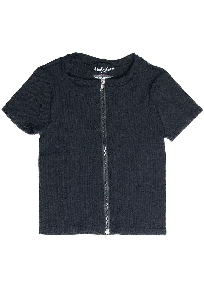 Seamless Zip Up Tee Product Image