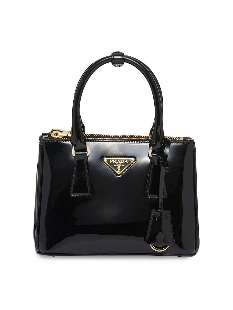 Galleria Mini Patent Top-Handle Bag Product Image