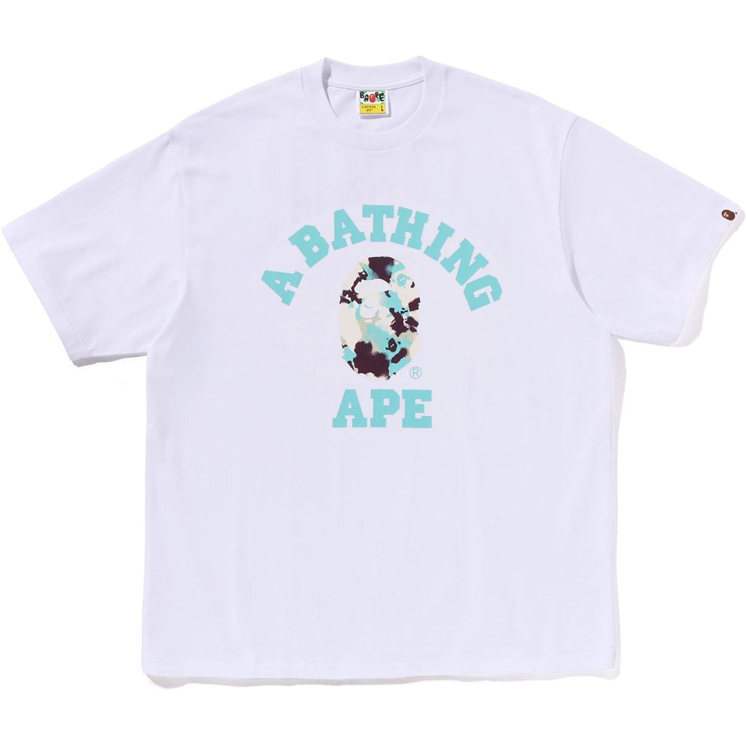 MAP CAMO COLLEGE RELAXED FIT TEE MENS Male Product Image