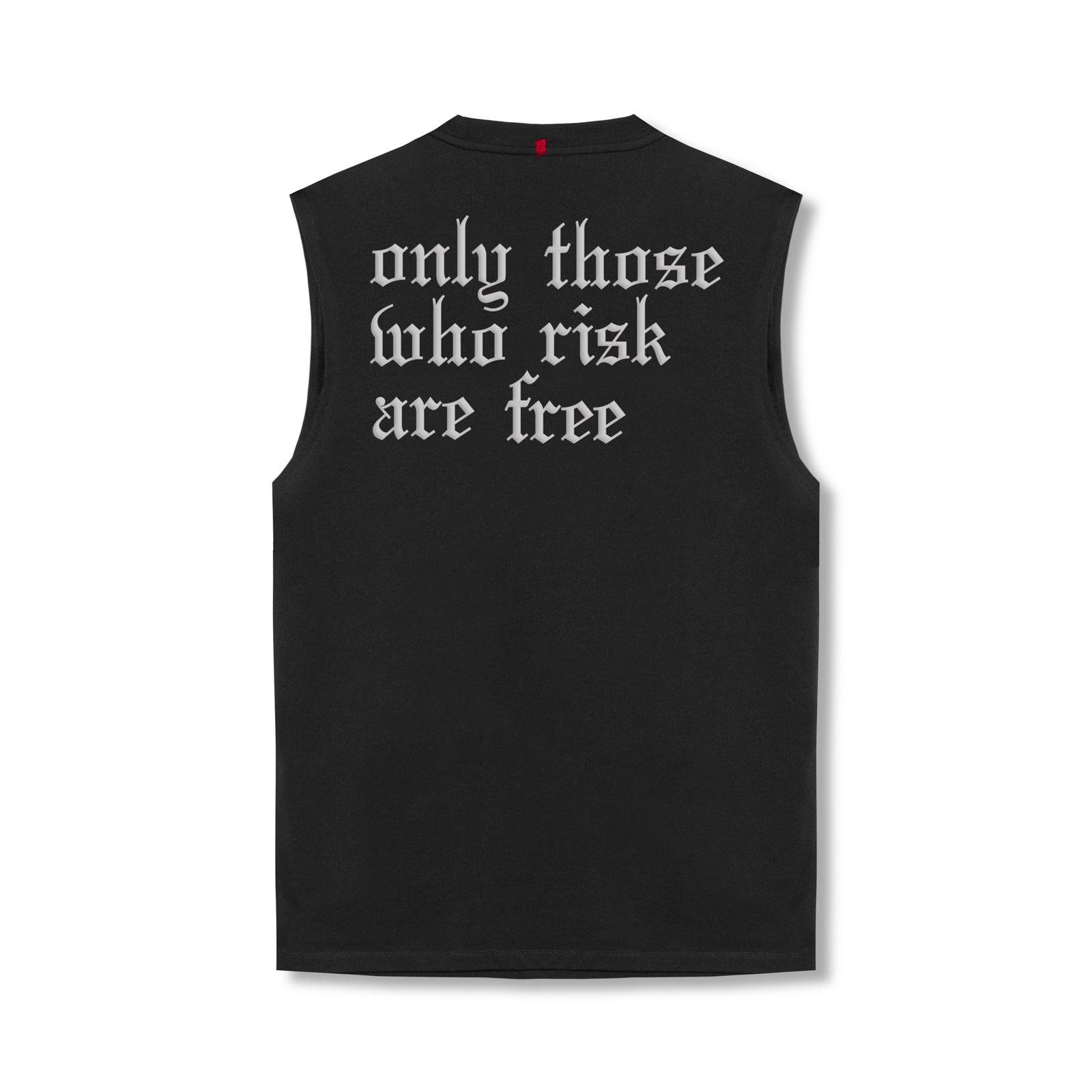 0807. Tech Essential™ Relaxed Cutoff - Black/White "OTWR" Product Image