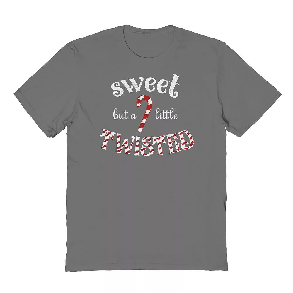 Men's Sweet but Twisted Graphic Tee, Women's, Size: Medium, Grey Product Image