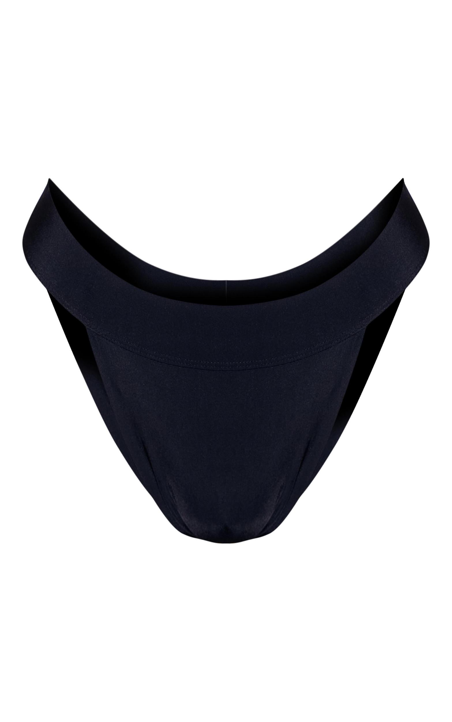 Black Mix & Match Brazilian Bikini Bottoms Product Image
