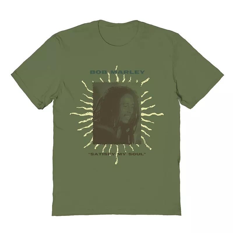 Men's Bob Marley Satisfy My Soul Graphic Tee, Adult Unisex,  Product Image