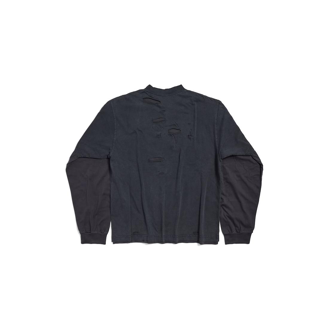 Men's 3b Sport Icon Layered T-shirt  Medium Fit in Black Product Image