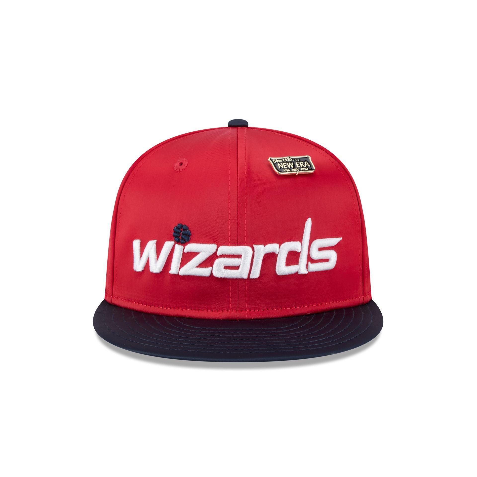 Washington Wizards Satin Pin 9FIFTY Snapback Hat Male Product Image