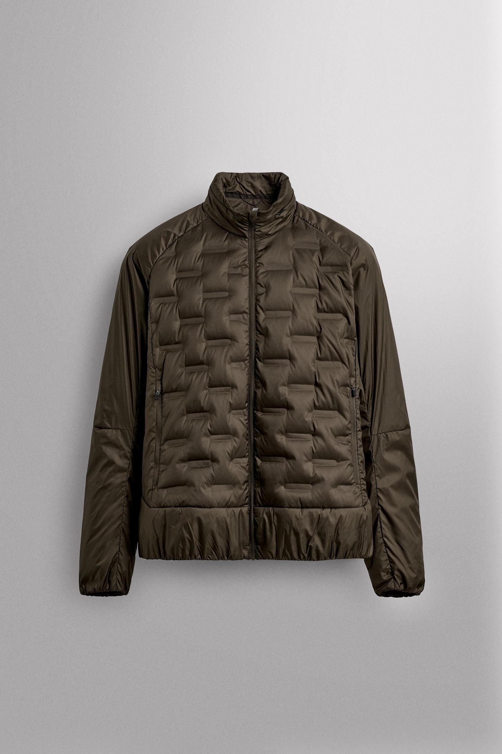 RUNNING FEATHER BLEND PUFFER JACKET Product Image