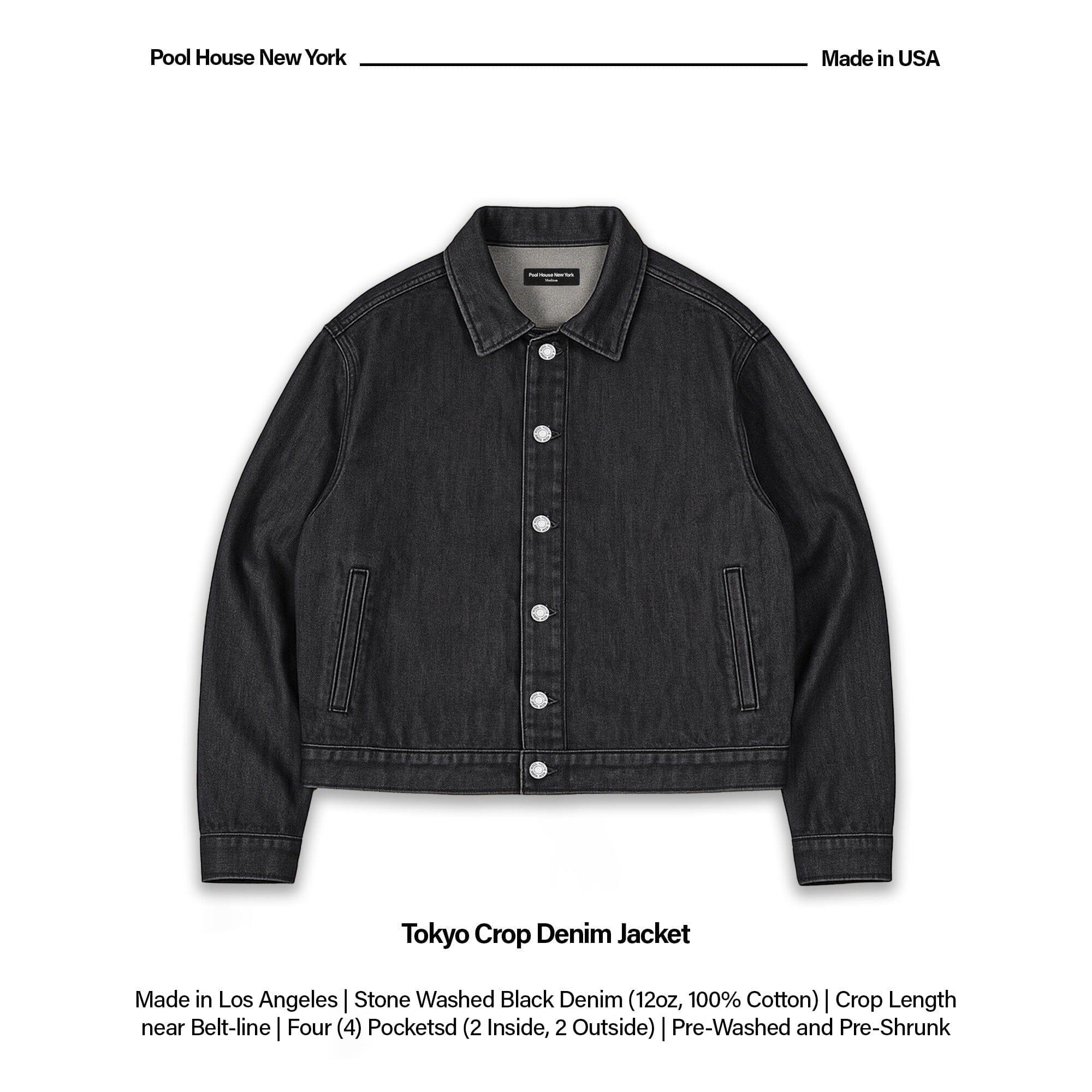 The Tokyo Crop Denim Jacket Product Image