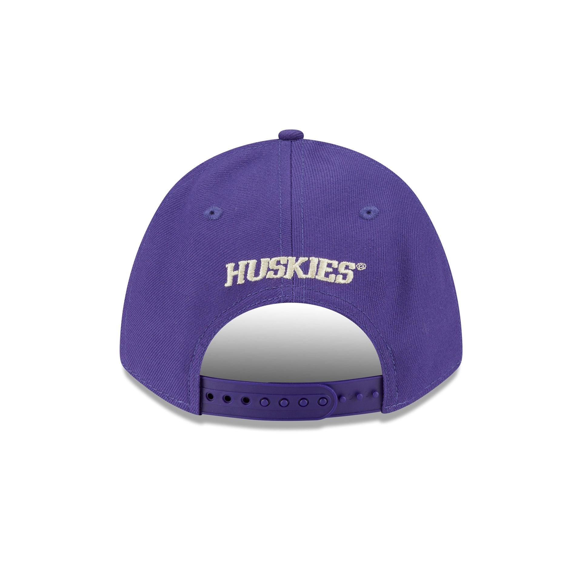 Washington Huskies Team 9FORTY M-Crown Snapback Hat Male Product Image