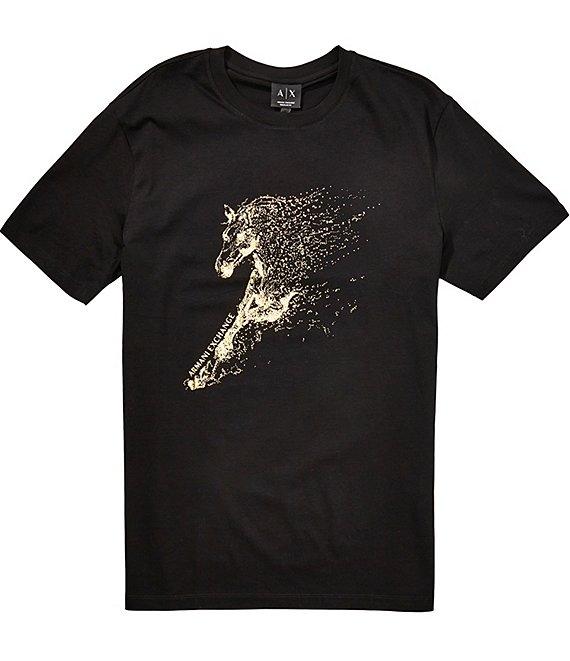 Armani Exchange Chinese New Year Mercerized Graphic Short Sleeve T-Shirt Product Image