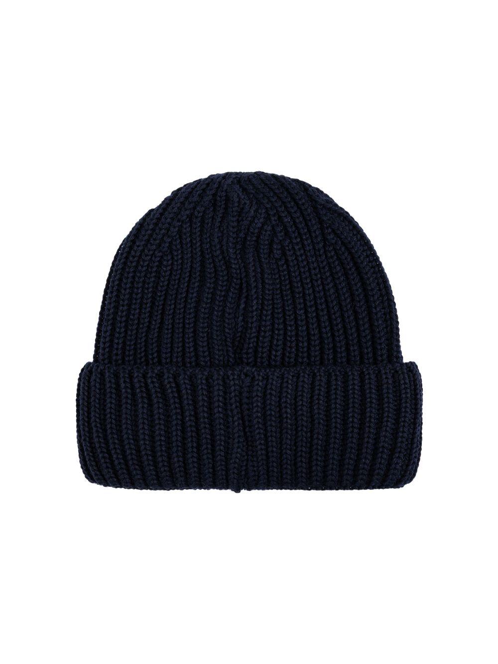 logo-patch knitted beanie Product Image