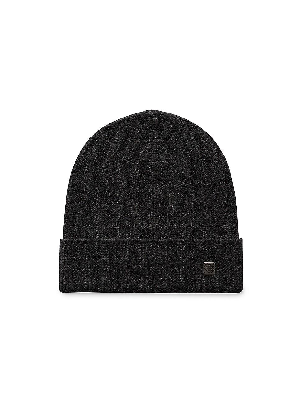 Mens Rib-Knit Cashmere Beanie Product Image