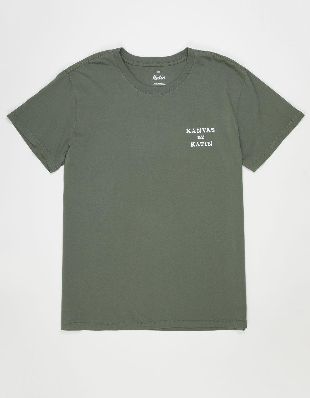 KATIN Sunflower Mens Tee - GREEN Product Image