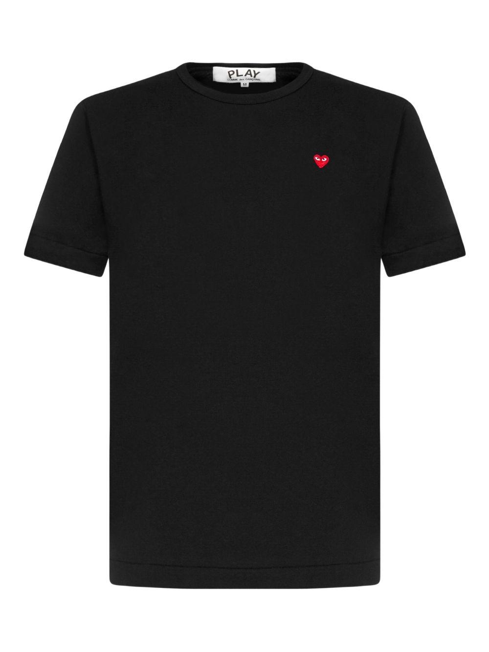 logo-appliqué cotton T-shirt Product Image