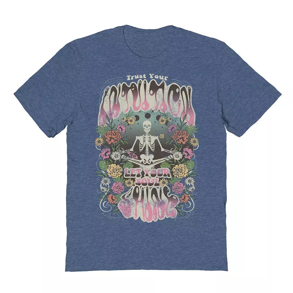 Men's COLAB89 by Threadless Intuition Graphic Tee, Size: Small, Grey Indigo Product Image