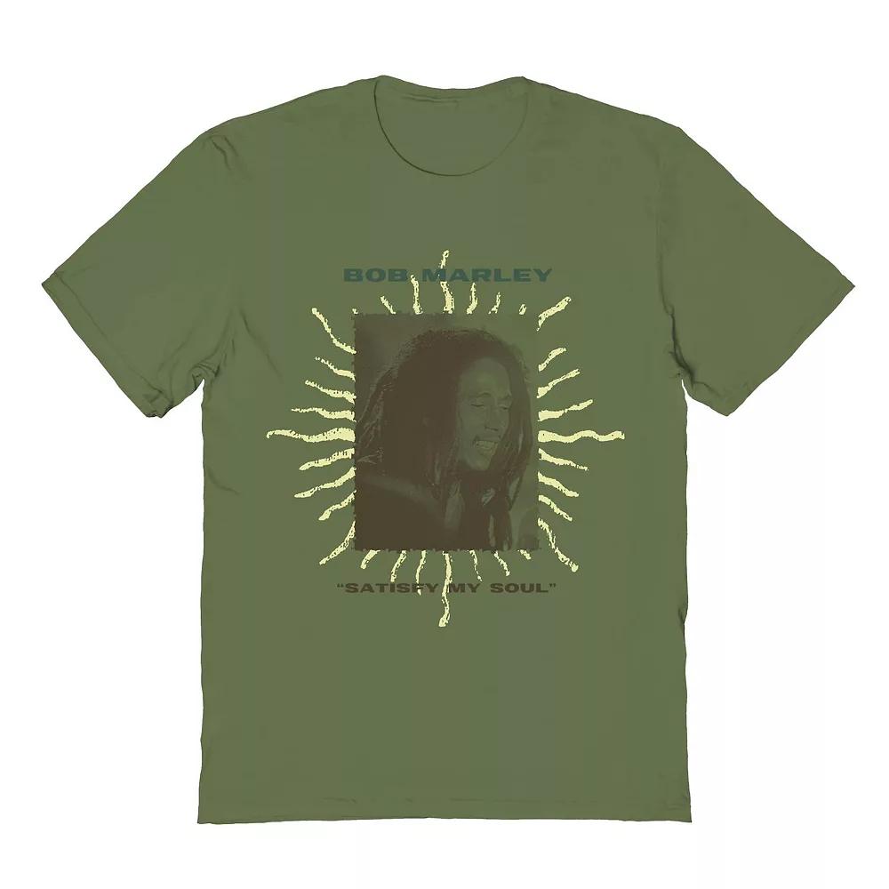 Men's Bob Marley Satisfy My Soul Graphic Tee, Adult Unisex,  Product Image