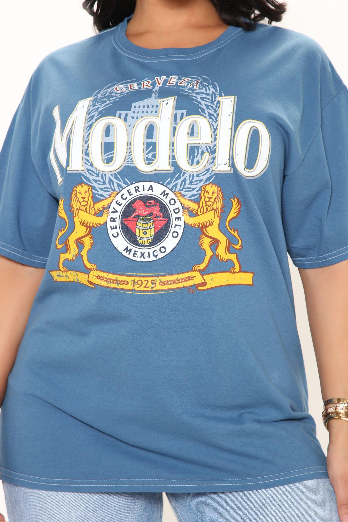 Modelo Oversized Tee - Navy Product Image