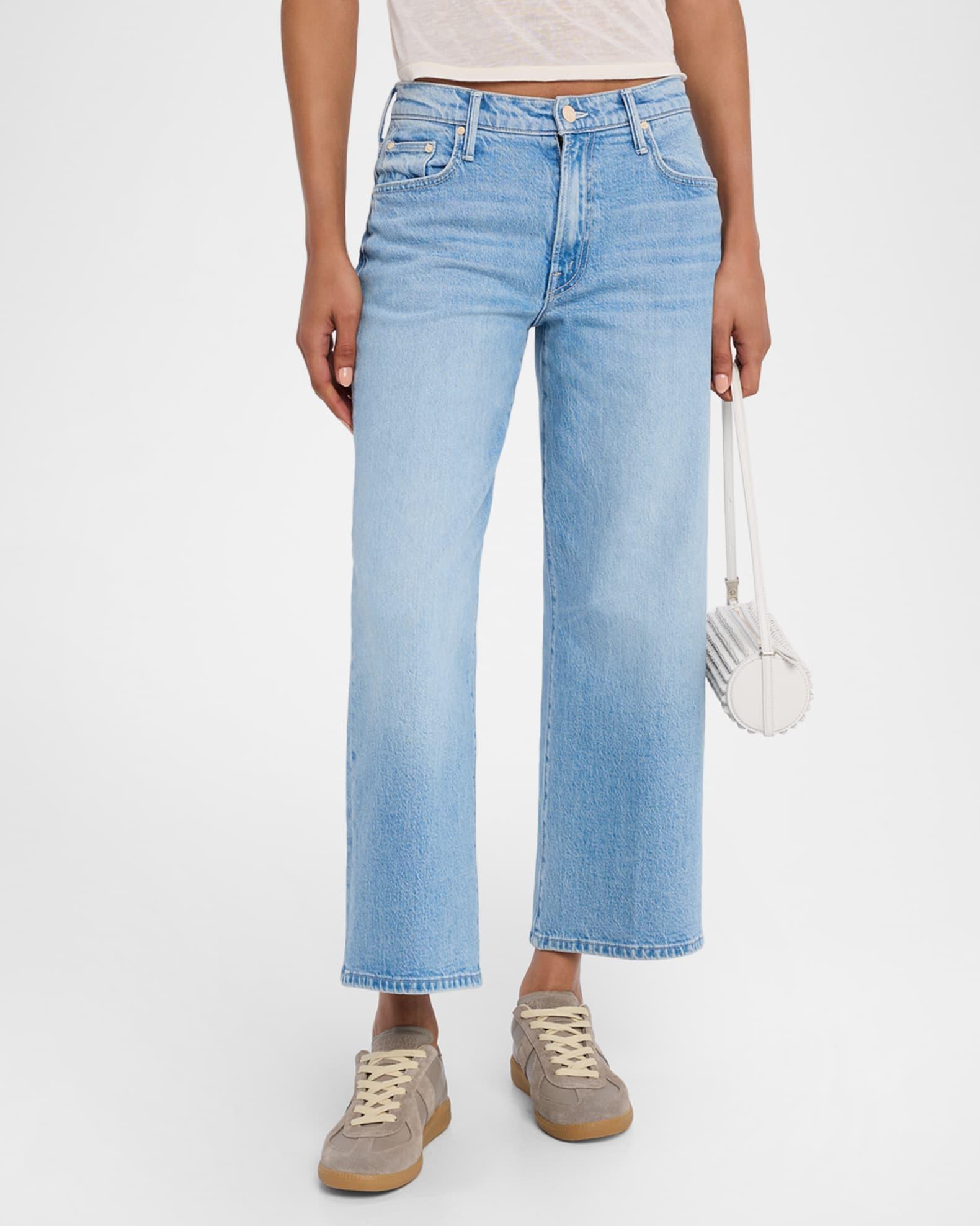 Lil' Mid-Rise Maven Ankle Jeans Product Image