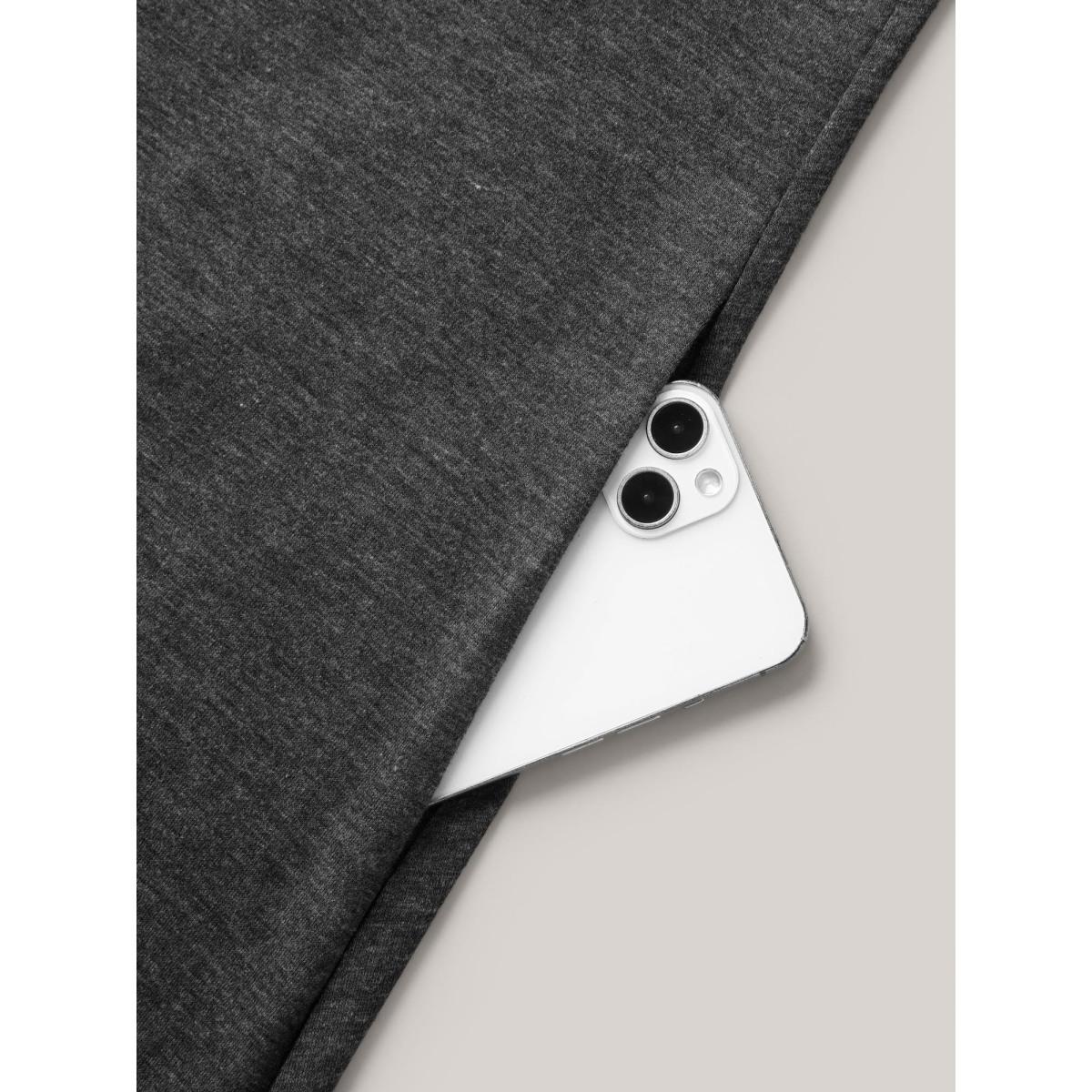 Plus Size Lace Spliced Pleated Sleeveless Solid Top Women DimGray Casual Woven ribbon&lace trim V-neck Everyday-Casual Tank Tops Camis BloomChic 22-24/3X Product Image