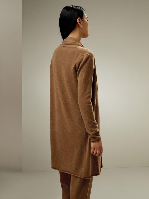 LILYSILK Cashmere Cardigan Women - Toffee Pure Cashmere - Soft Relaxed Fit Cardigan XL Product Image