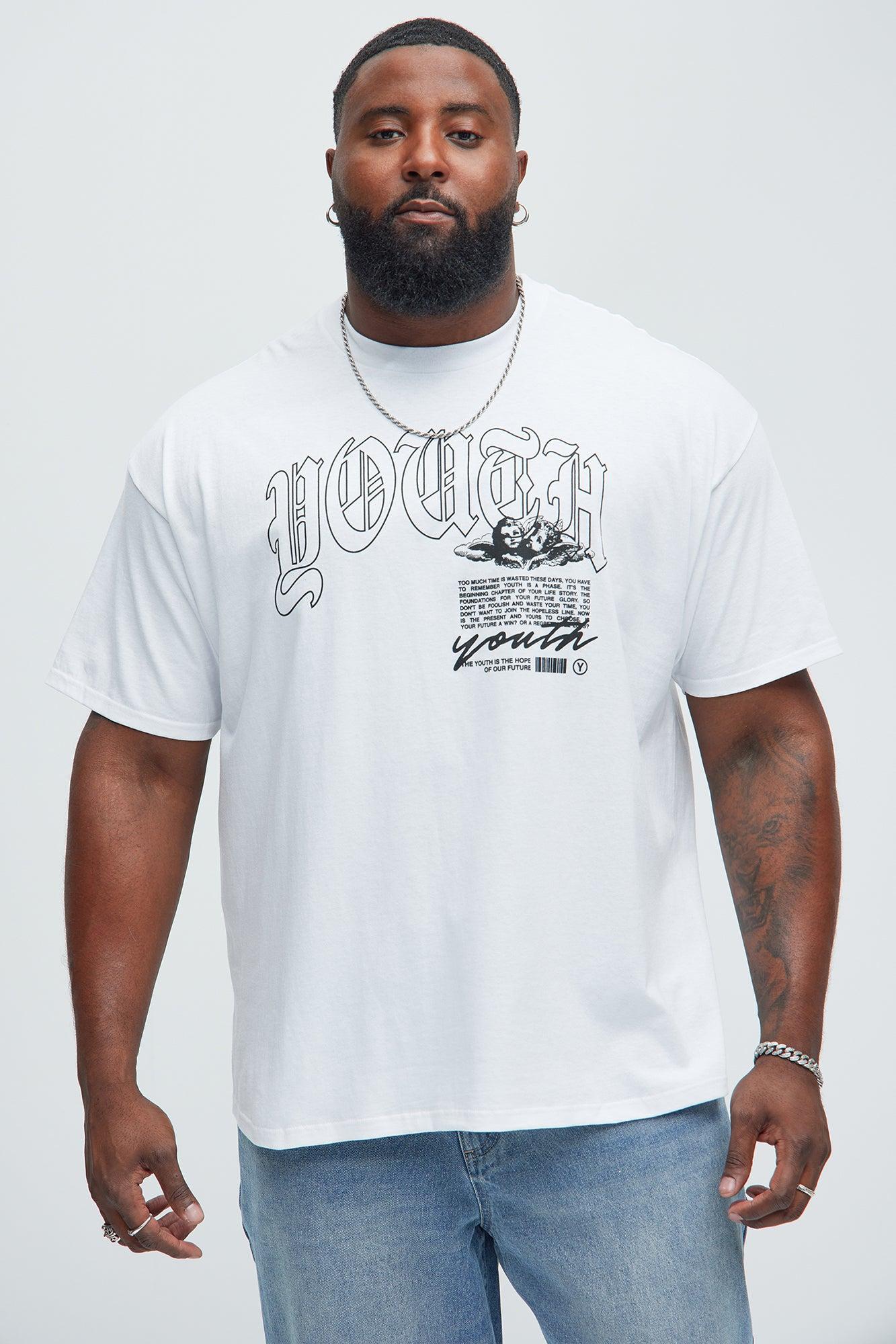 Youth Is The Hope Short Sleeve Tee - White Product Image