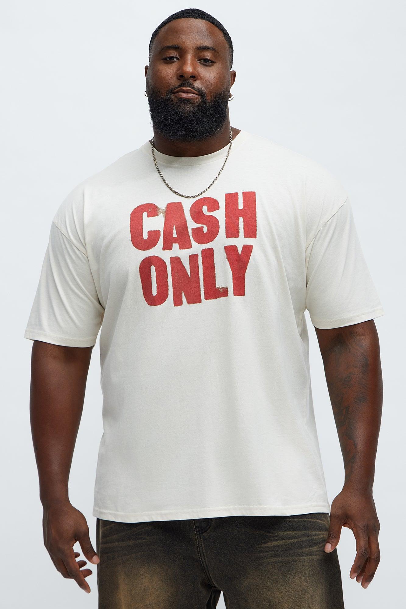Cash Only Short Sleeve Tee - Off White Male Product Image