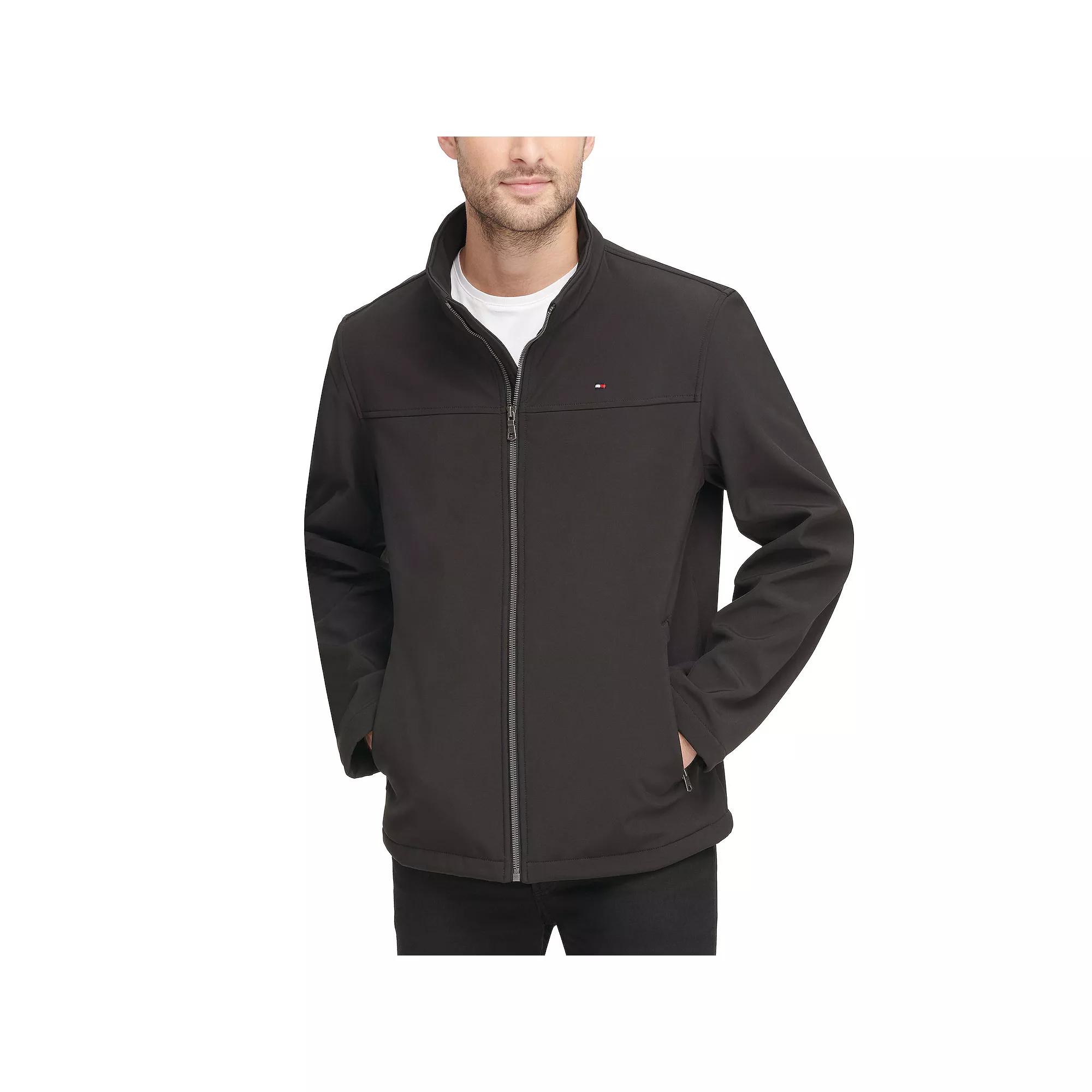 Men's Tommy Hilfiger Softshell Stand Collar Jacket,  Product Image